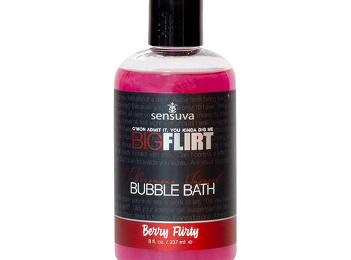 Sensuva Sensuva - Big Flirt Pheromone Bubble Bath Berry Flirty 237 ml