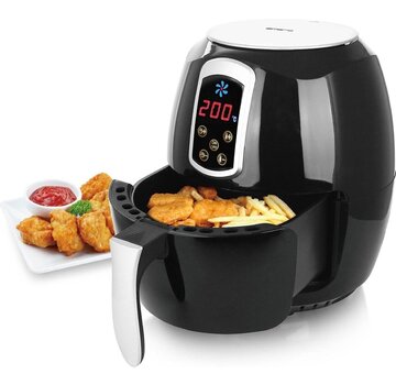 Emerio Smart Airfryer - 3.6 L Inhoud - Vaatwasmachinebestendig - Cool touch