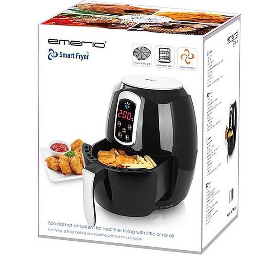 Smart Airfryer - 3.6 L Inhoud - Vaatwasmachinebestendig - Cool touch