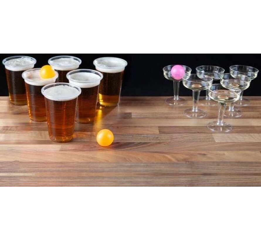 Lifetime Battle Pong Set - Beer VS Bubbles - Spel - 18 Delig