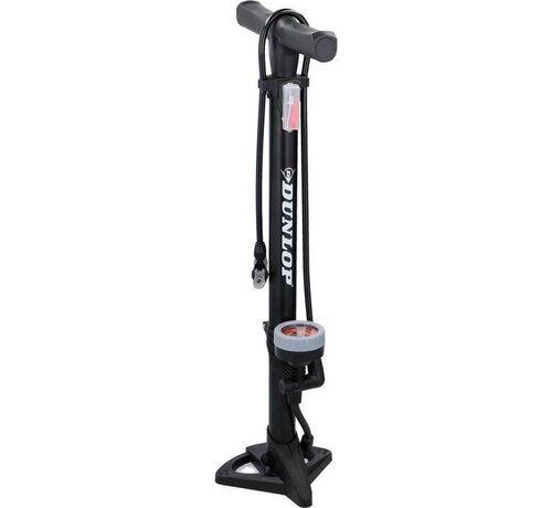 Dunlop Dunlop fietspomp met manometer/drukmeter 61 cm - Fiets accessoires en toebehoren