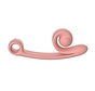 Snail Vibe Curve Duo Vibrator - Peachy Pink