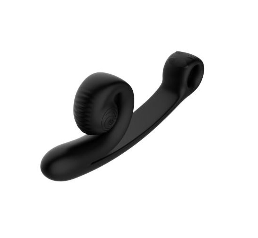 Snail Vibe Curve Duo Vibrator - Zwart