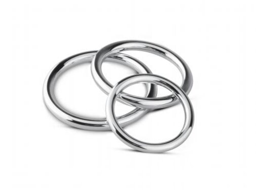 Sinner Gear Unbendable Sinner - Metalen Cock- En Balring Set