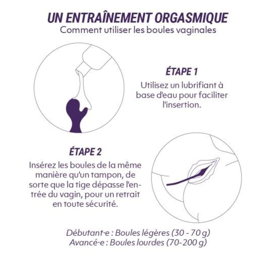 Jane Untamed Geisha Balls Vibe - Schwarz