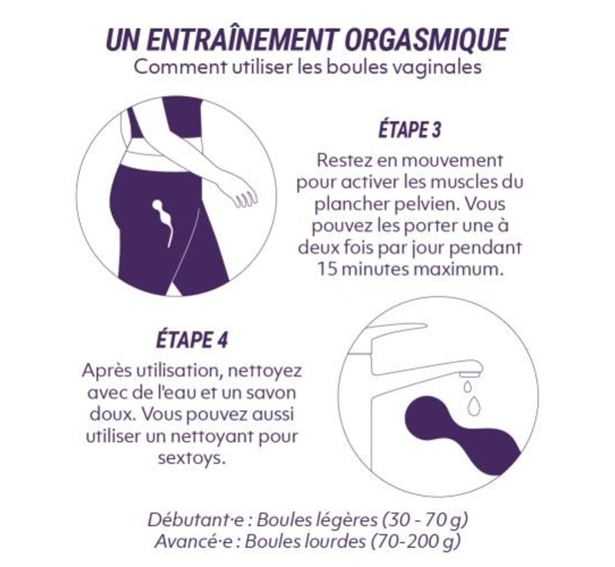 Jane Untamed Geisha Balls Vibe - Schwarz