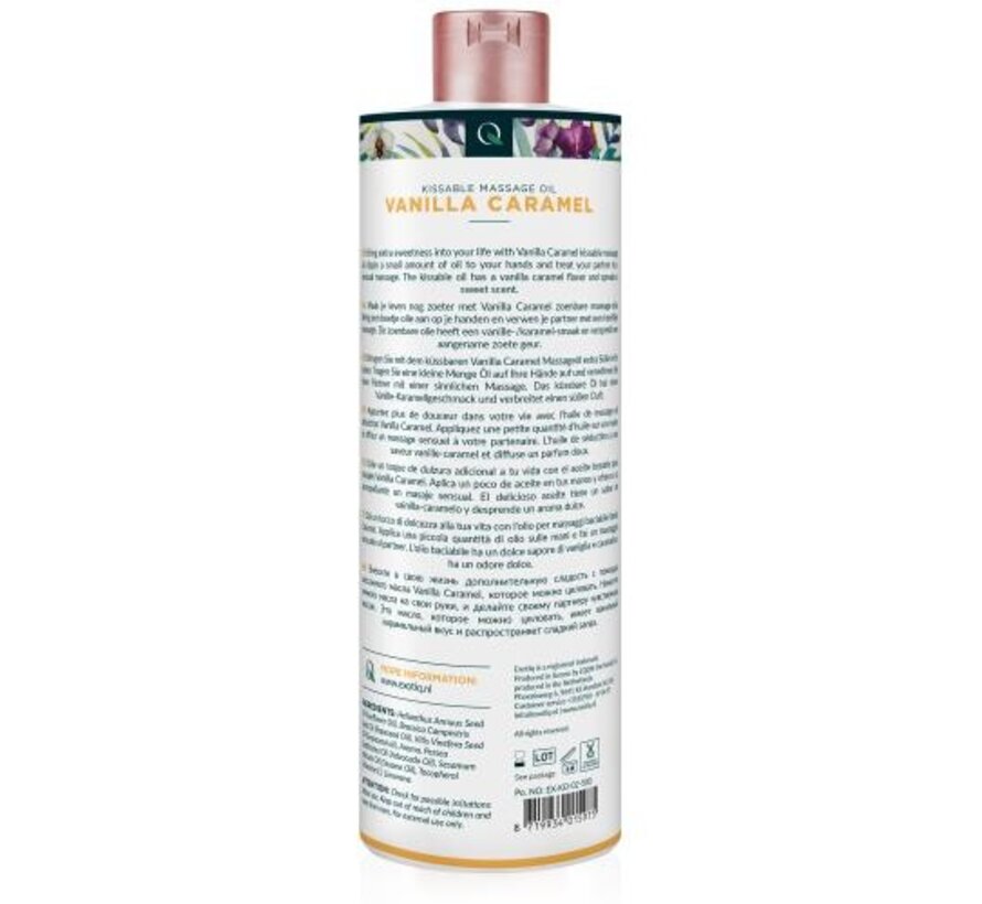 Exotiq Massageolie Vanilla Caramel – 500 ml