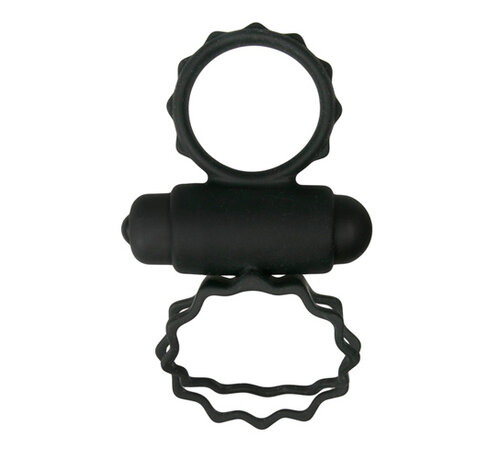 Easytoys Men Only Duo Cockring - Zwart