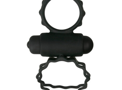 Easytoys Men Only Duo Cockring - Zwart