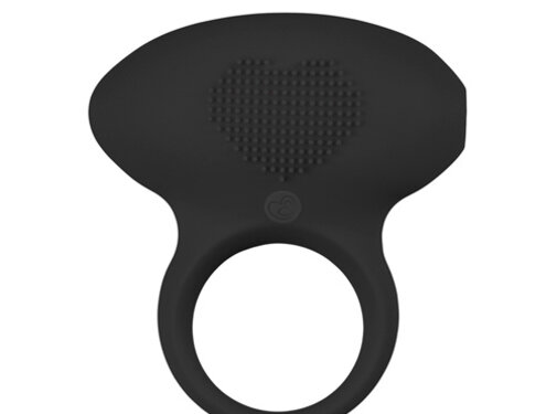 Easytoys Men Only Love Ring Vibrerende Cockring - Zwart