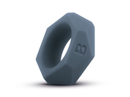 Boners Boners Cockring Met Diamant Design - Grijs