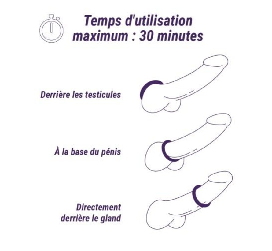 Boners Cockring Set 3-delig