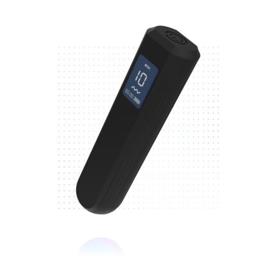 BLACQ - Digitale Bullet Vibrator - Zwart