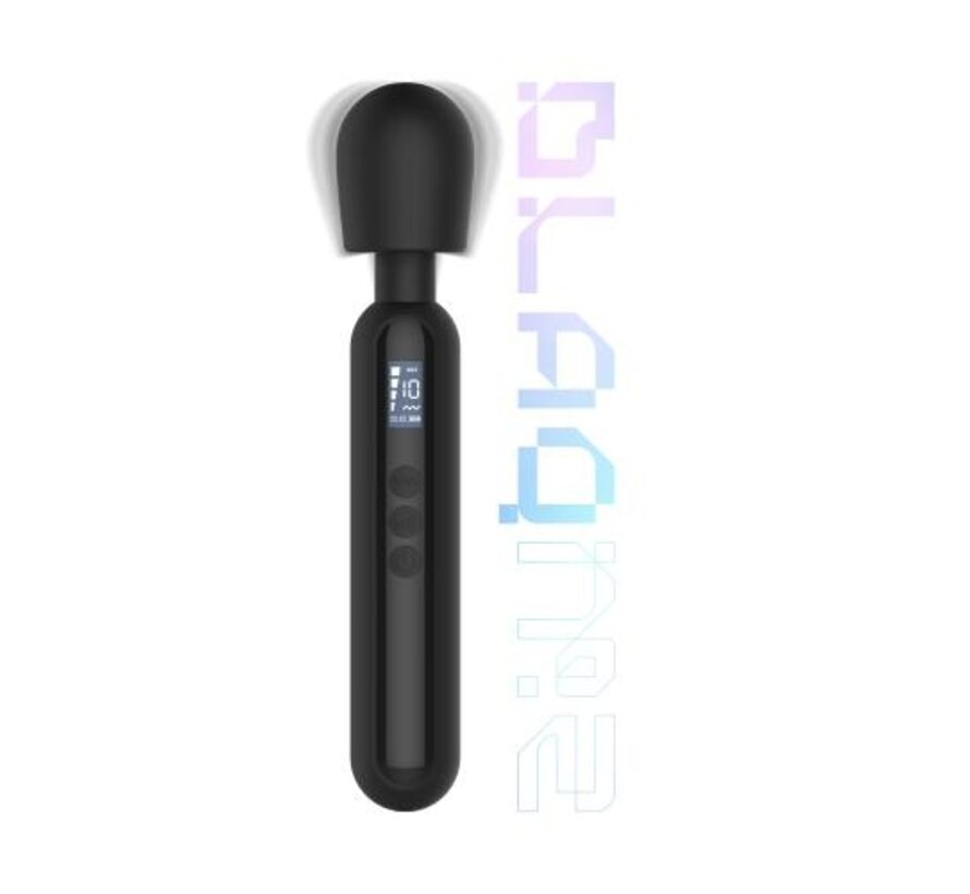 BLACQ - Digitale Wand Vibrator - Zwart