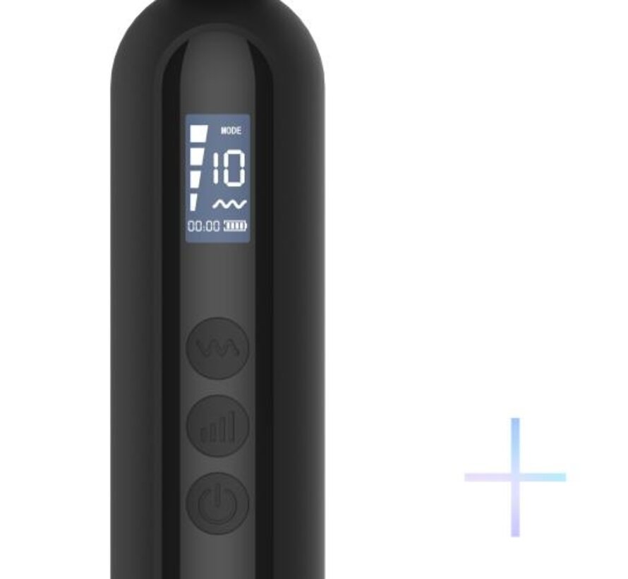 BLACQ - Digitale Wand Vibrator - Zwart