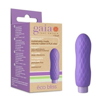 Gaia Gaia Eco Bliss Vibrator - Lila