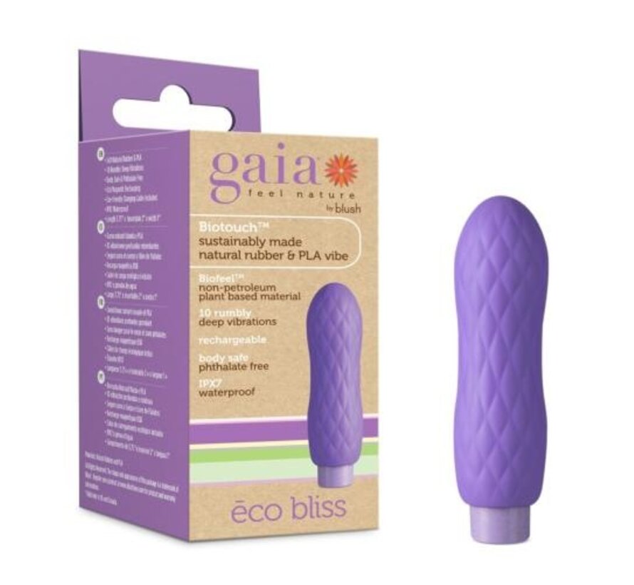 Gaia Eco Bliss Vibrator - Lila