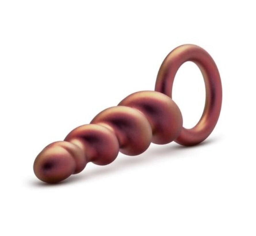 Anal Adventures Matrix - Spiral Loop Anaal Plug - Koper