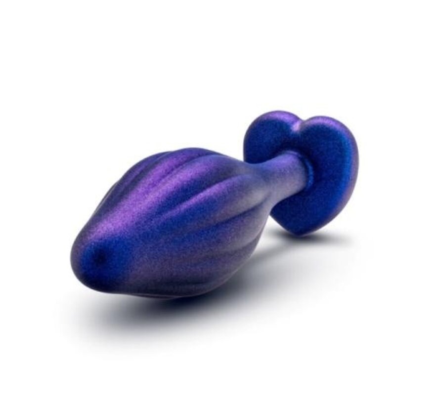 Anal Adventures Matrix - Wavy Bling Anaal Plug - Sapphire
