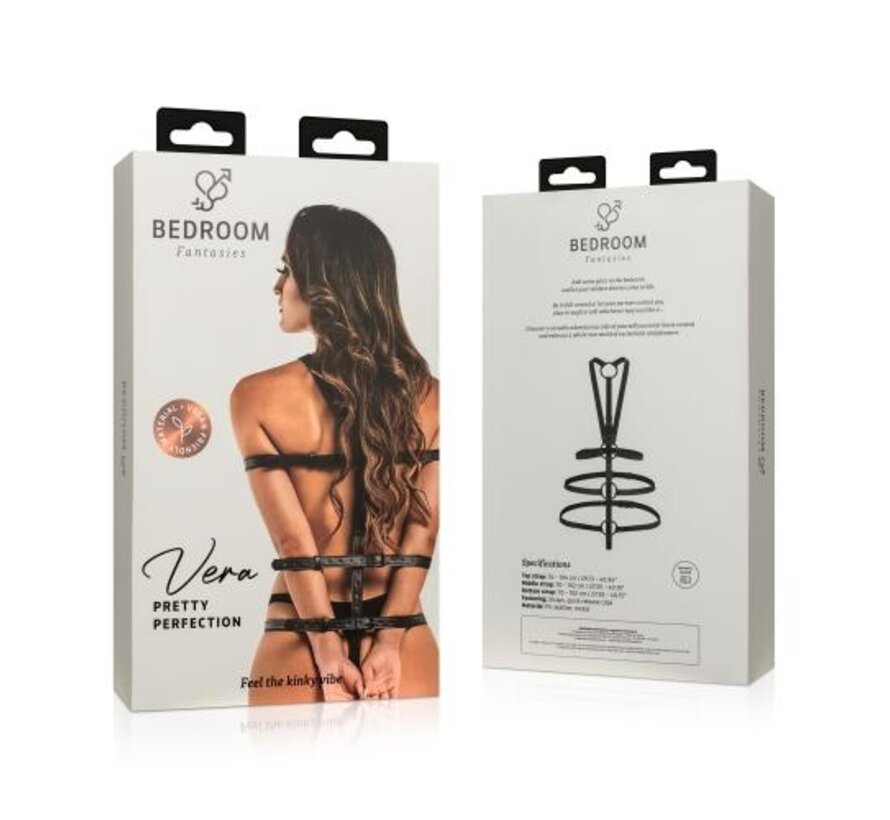Vera Bondage Harnas - Zwart