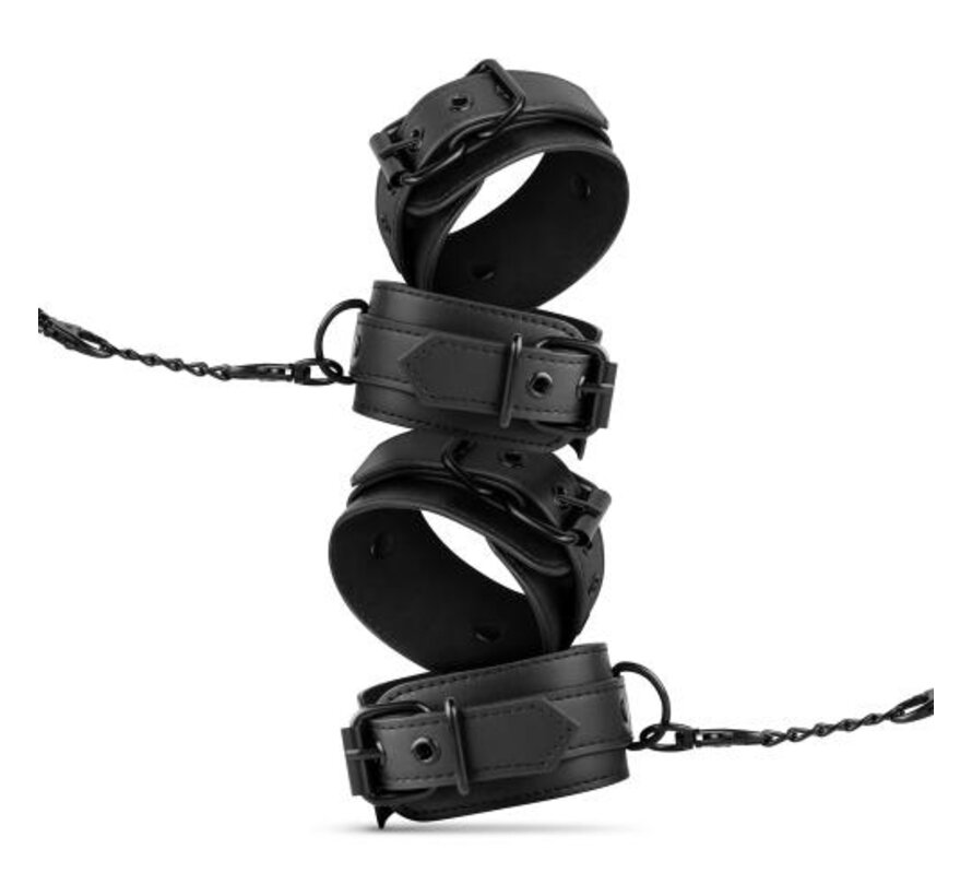 Kinky Bondage Set 5-delig - Zwart