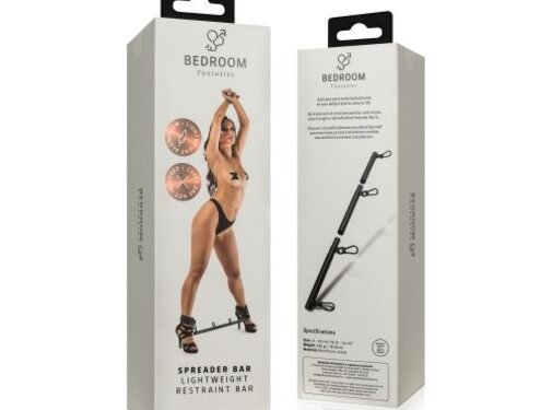 Verstelbare Spreidstang - Zwart