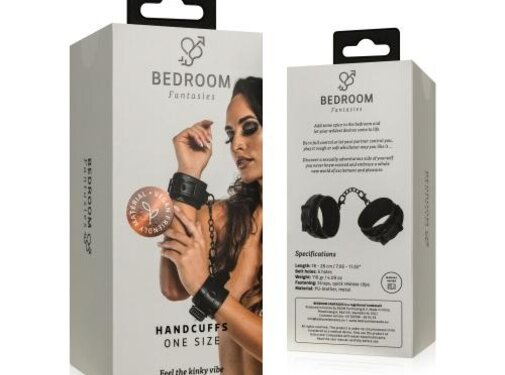 Kunstleren Handboeien - Zwart