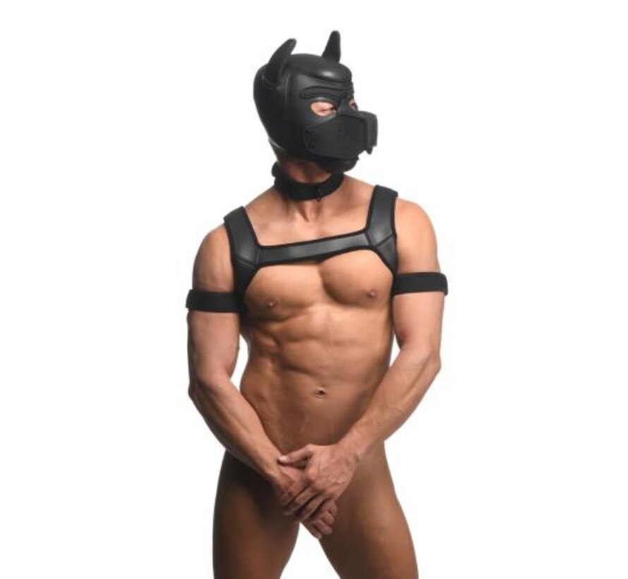 Complete Puppy Bondage Set - Zwart