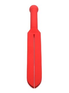 Master Series Siliconen Paddle - Rood