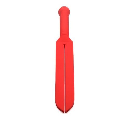 Master Series Siliconen Paddle - Rood
