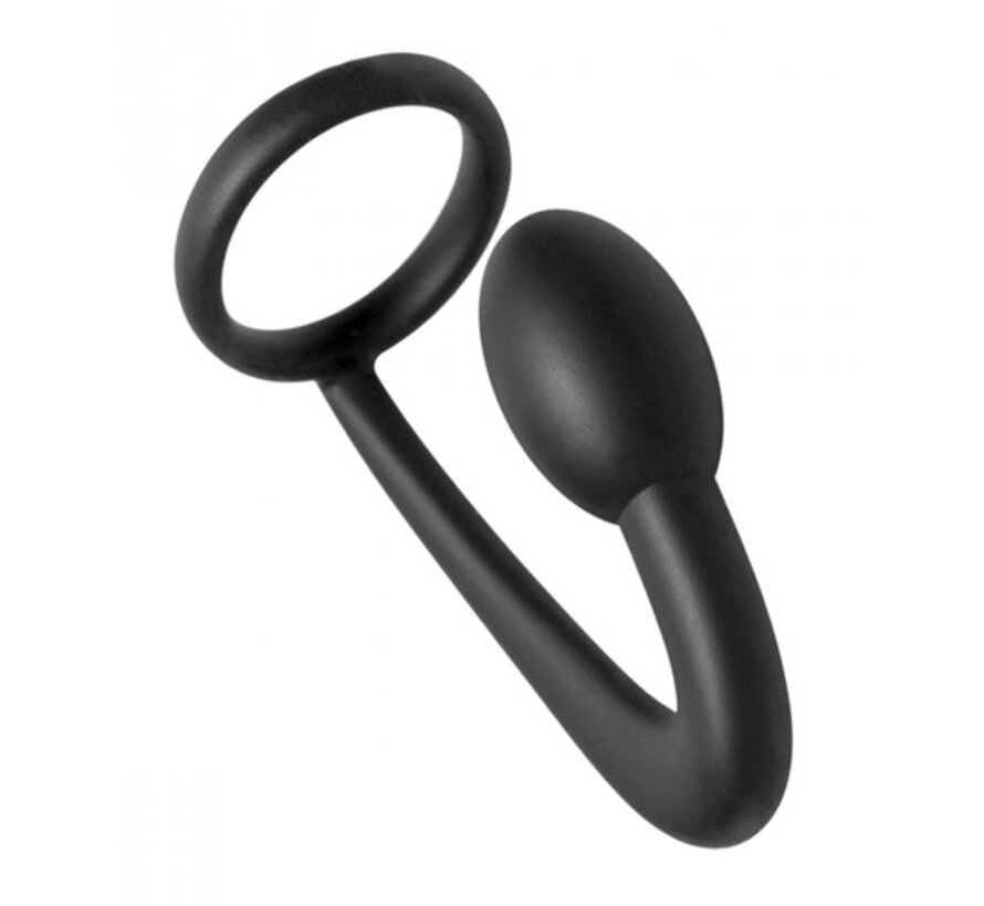 Prostatic Play Explorer Cockring Met Anaalplug