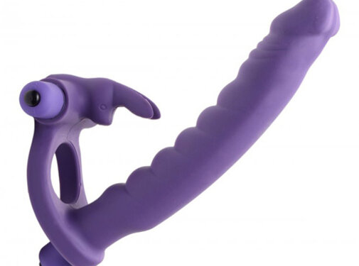 Frisky Double Delight Vibrerende Penisring Met Vibrator