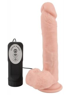 You2Toys Pulserende En Vibrerende Dildo - 21 cm