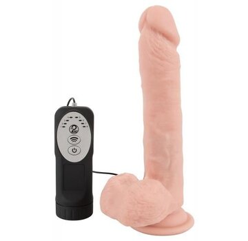 You2Toys Pulserende En Vibrerende Dildo - 21 cm