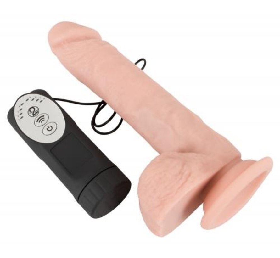 Pulserende En Vibrerende Dildo - 21 cm