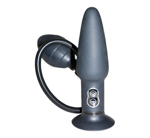 You2Toys True Black Vibrating Anal Plug