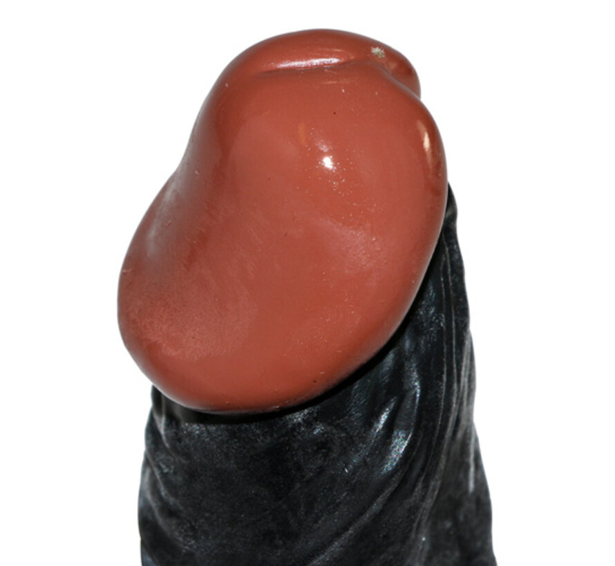 Lover - Realistische Dildo Met Zuignap - Invoerdiepte 20 cm