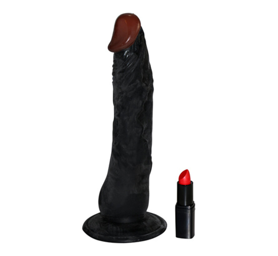 Lover - Realistische Dildo Met Zuignap - Invoerdiepte 20 cm