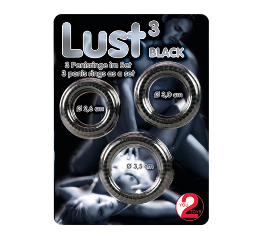 Lust - 3 Penis ringen