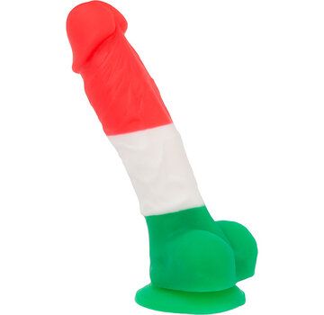 Addiction Addiction - Leonardo 18 cm Rood/Wit/Groen