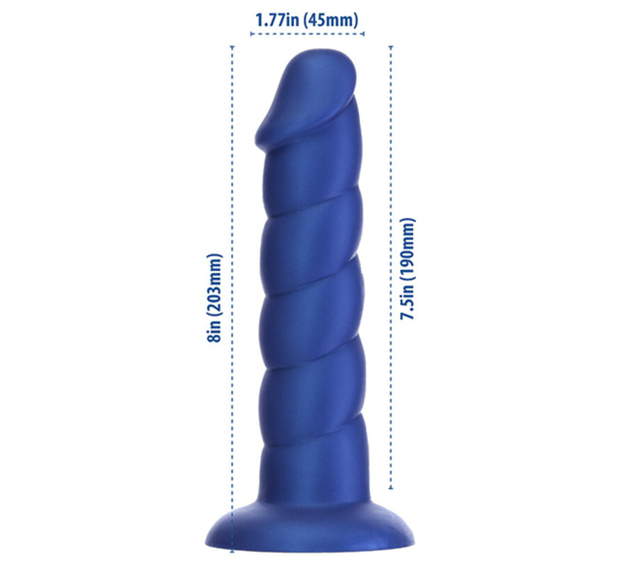 Addiction - Fantasy Addiction 20 cm Unicorn Blauw