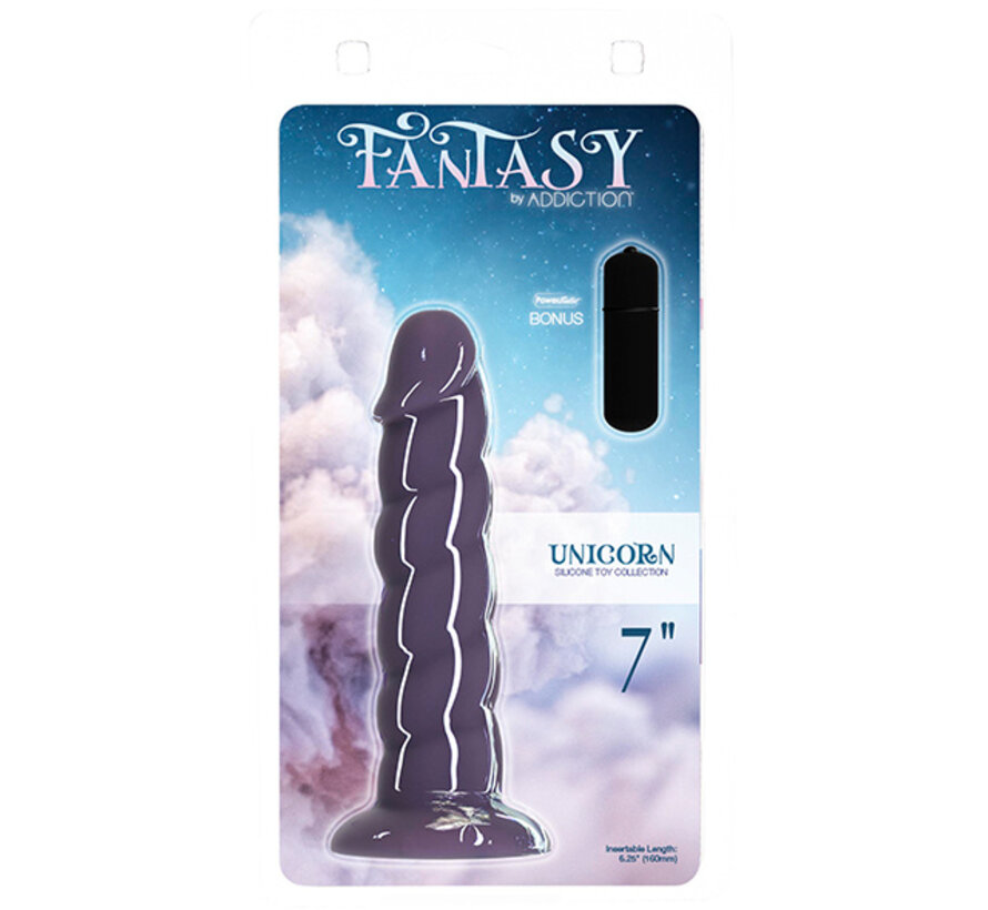 Addiction - Fantasy Addiction 18 cm Unicorn Paars