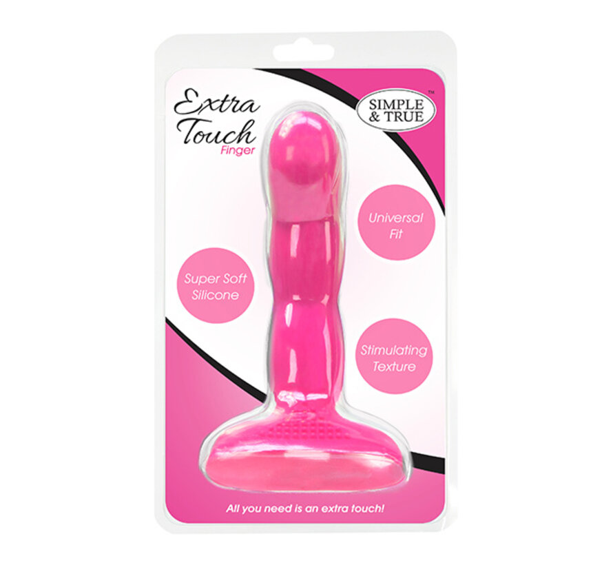 PowerBullet - Extra Touch Finger Dong Roze