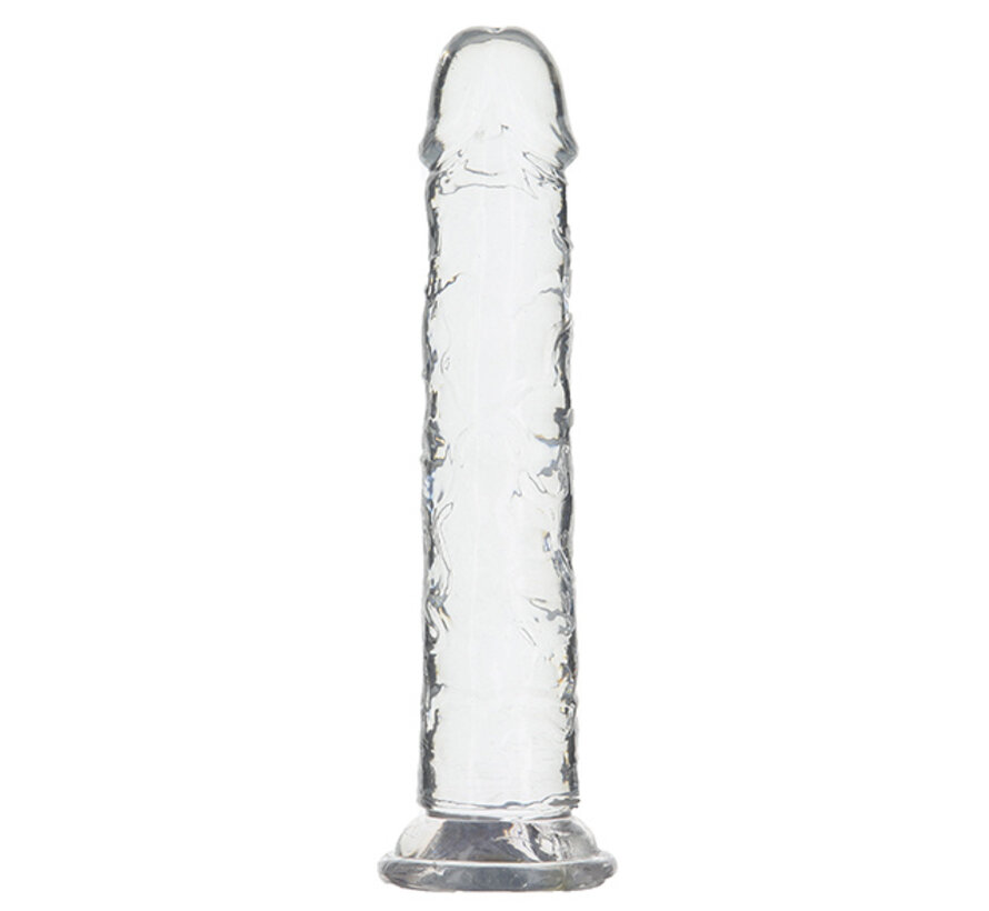 Addiction - Crystal Addiction 20 cm Vertical Clear TPE