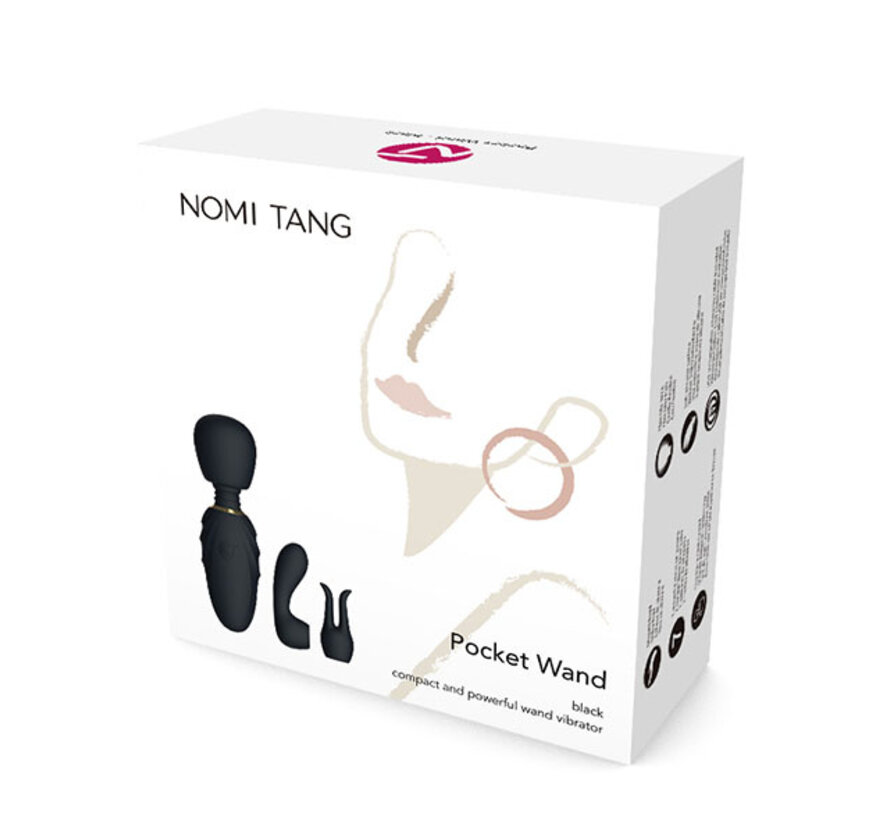 Nomi Tang - Pocket Wand Zwart