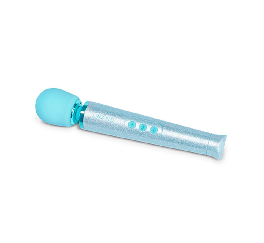 Le Wand - Petite All That Glimmers Oplaadbare Vibrerende Massager Blauw