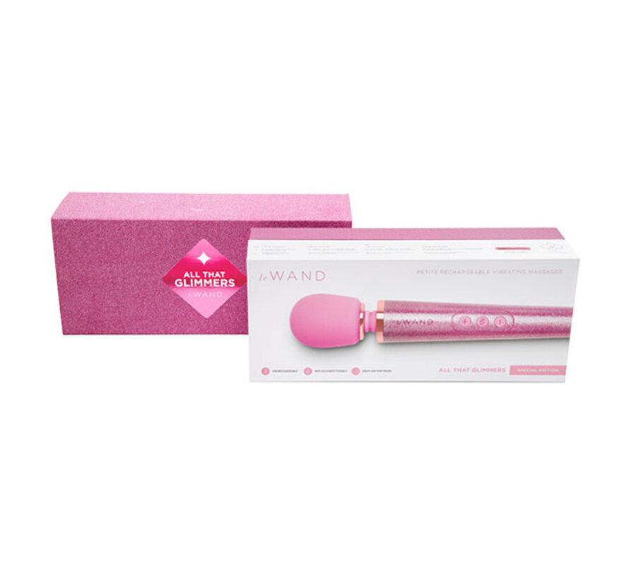 Le Wand - Petite All That Glimmers Oplaadbare Vibrerende Massager Roze