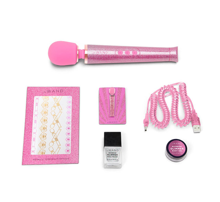 Le Wand - Petite All That Glimmers Oplaadbare Vibrerende Massager Roze