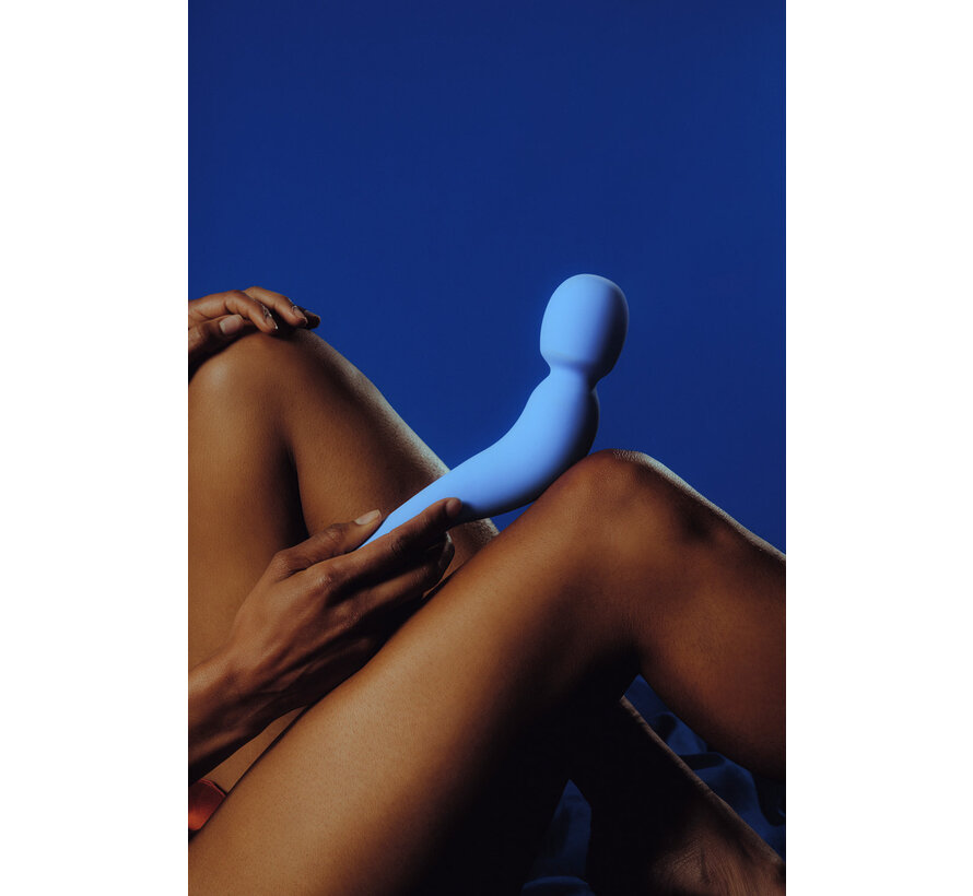 Dame Products - Com Wand Massager Blauw