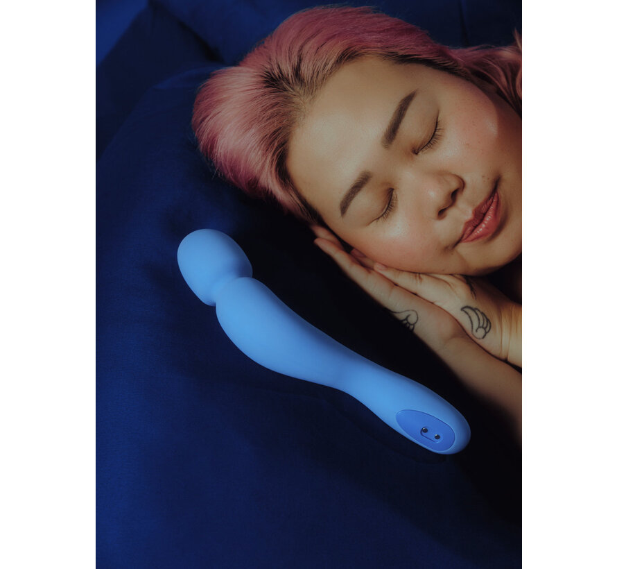 Dame Products - Com Wand Massager Blauw